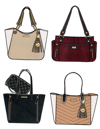 Fran Valentino Handbags and Luggage Sets