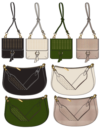 Fran Valentino Handbags and Luggage Sets