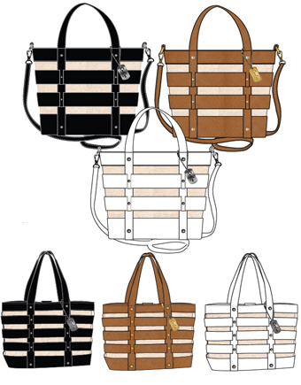 Fran Valentino Handbags and Luggage Sets