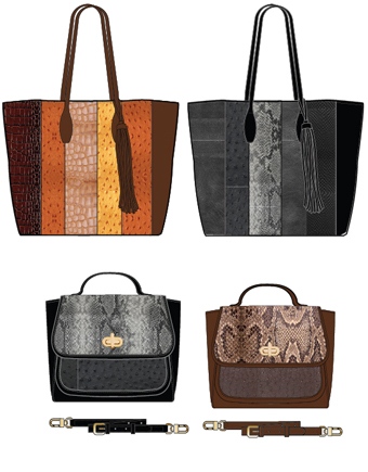 Fran Valentino Handbags and Luggage Sets