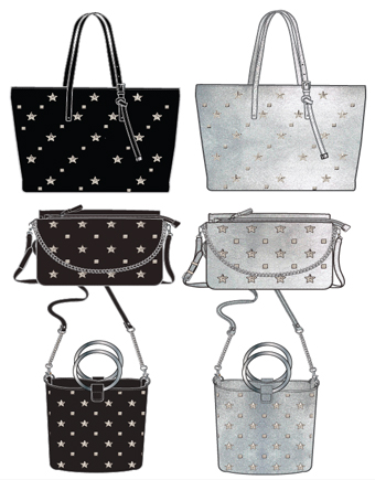 Fran Valentino Handbags and Luggage Sets