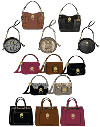 Fran Valentino Handbags and Luggage Sets